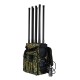 Backpack drone defense directional antenna 1.2G 1.5G 2.4G 5.8G 1KM 2KM 6 or 8 frequency bands