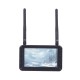 FPV 4.3inch 5.8G DVR receiver display screen integrated image transmission receiver for aircraft model