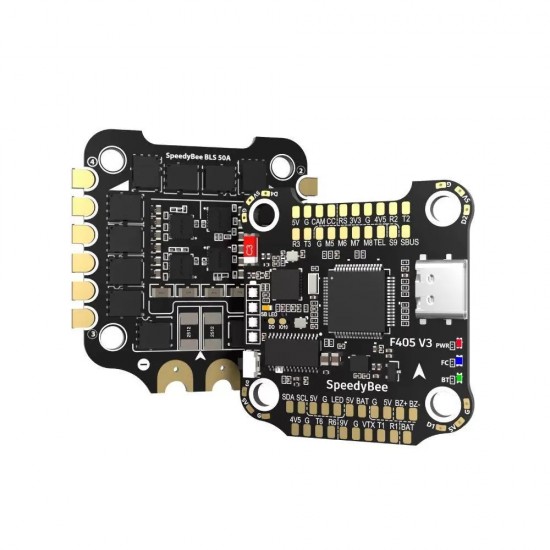 SpeedyBee F405 3-6S V3 50A FC ECS BMI270 30x30 Flight Controller Speedybee Stack