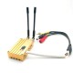 FPV 1.2Ghz 8W 8CH VTX VRX high power wireless transmitter receiver set picture transmission transmitter